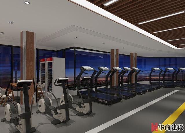 健身會所健身房裝修設計案例
