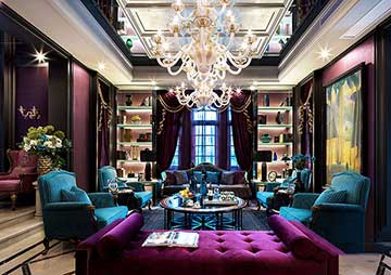 中星紅廬别墅樣闆房