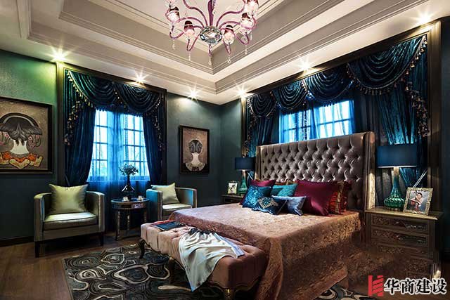 中星紅廬别墅樣闆房