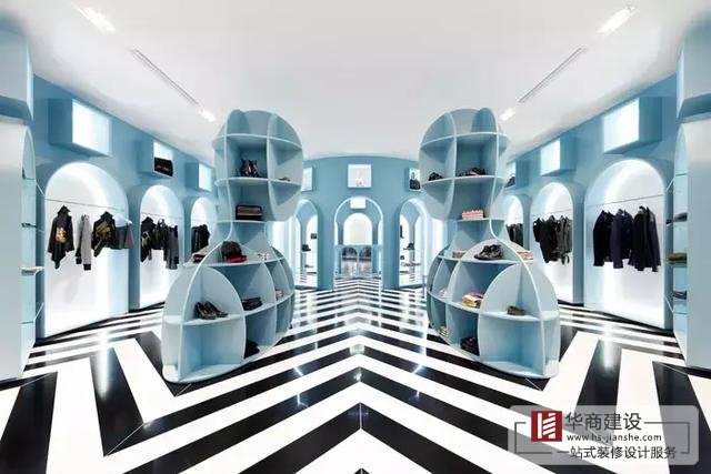 廣州服裝店裝修設計風格鑒賞，一起看看有什麽類型