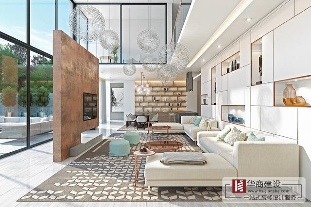 廣州躍層住宅裝修，演繹别樣浪漫