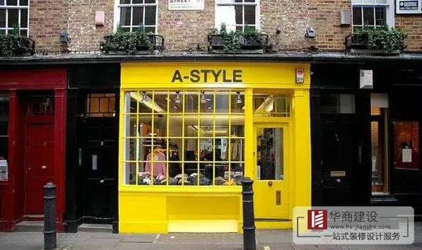 廣州服裝店裝修設計要有“顔色”，第一眼很重要