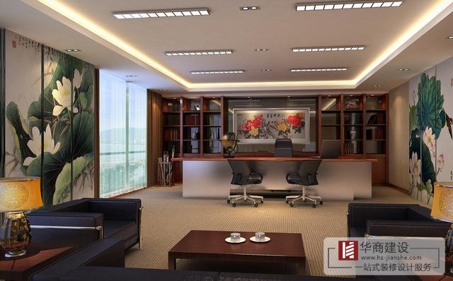老闆老總的辦公室要怎麽裝修設計