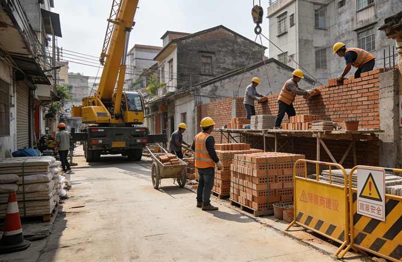 廣州舊房重建、危房重建全包就找廣東華商建設，一站式原址重建省心落地